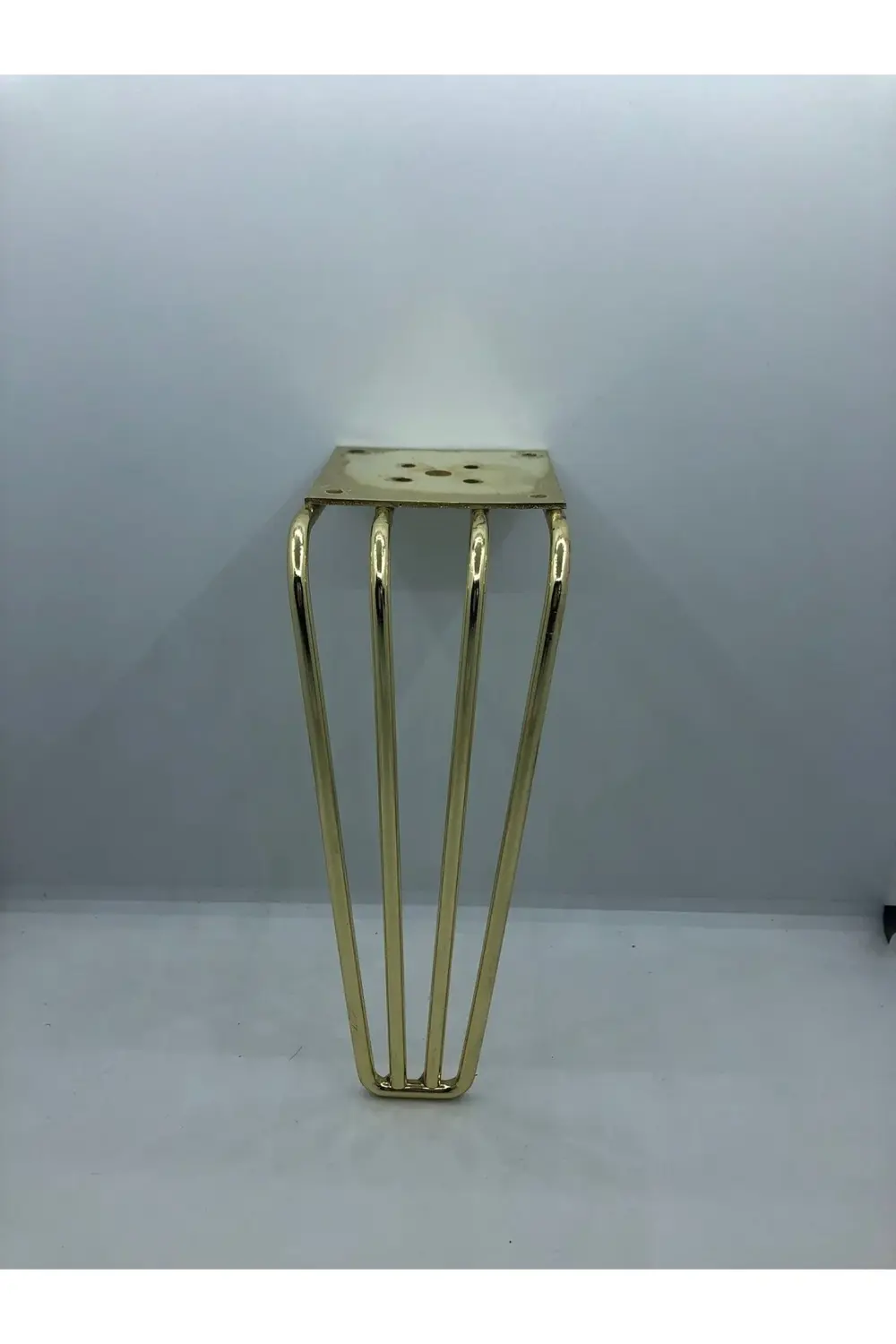 Metal, 4 Mil 20 Cm Gold Berjer,koltuk, Mobilya Ayağı (4 Adet)