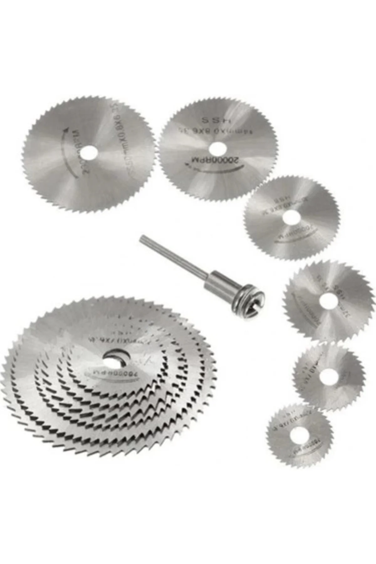 Metal 6 Parça Mini Matkap Ucu Ahşap Kesme Yuvarlak Çelik Bıçak Di Metal 6 Parça Mini Matkap Ucu Ahşap Kesme Yuvarlak Çelik Bıçak Di