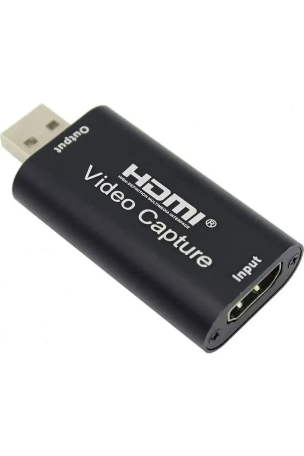 Metal Aleminyum Kasalı Hdmi Usb Çevirici Aparat Hdmı Video Captur