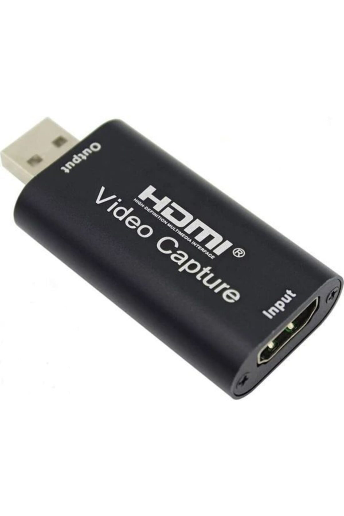 Metal Aleminyum Siyah Kasa Usb Den Hdmı 4k Video Dönüştürücü