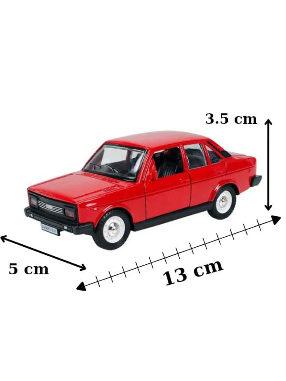 Metal Araba Çek Bırak Murat 131 Kırmızı Sesli ve Işıklı ( 1/36 Öl