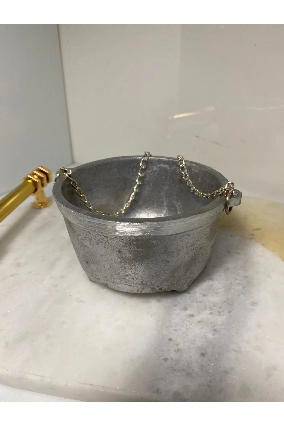 Metal Askılı Tütsü Brülörü Büyük Metal Askılı Tütsü Brülörü Büyük