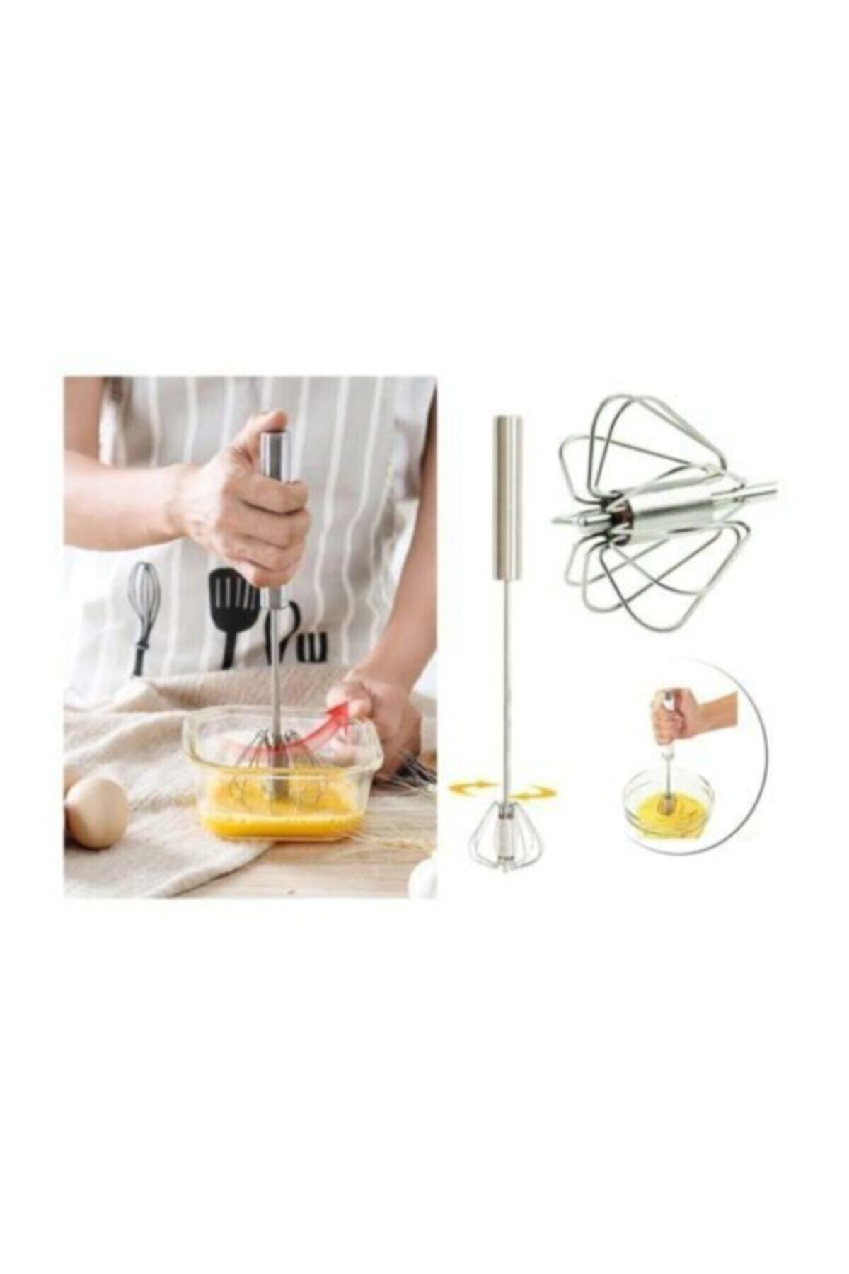 Metal Bas Çek Mikser/ Basmalı Çırpıcı /el Mikseri El Çırpıcısı/ B