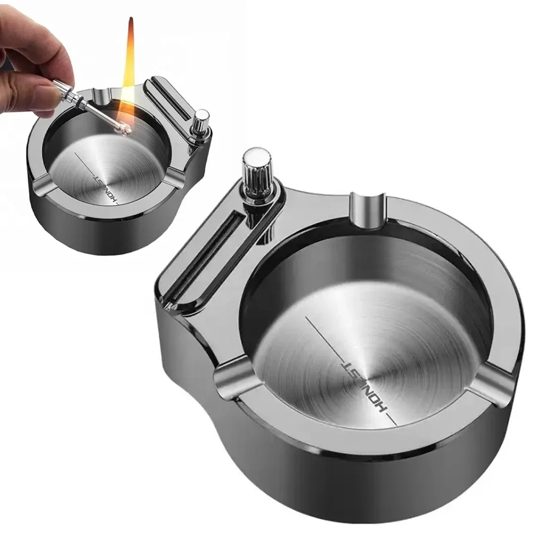 Metal Çakmaklı Küllük Zippo Yakıt İle Çalışır Fiyatı, Yorumları ve Özellikleri