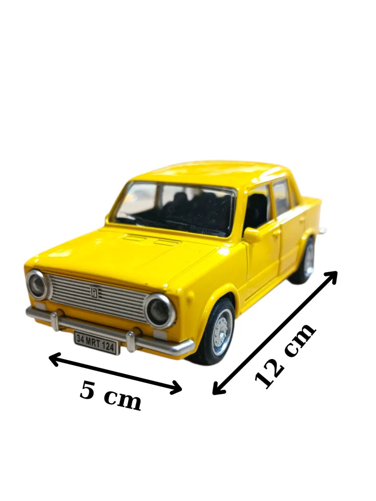 Metal Çek Bırak Murat 124 Araba Siyah Sesli ve Işıklı ( 1/36 Ölçek )
