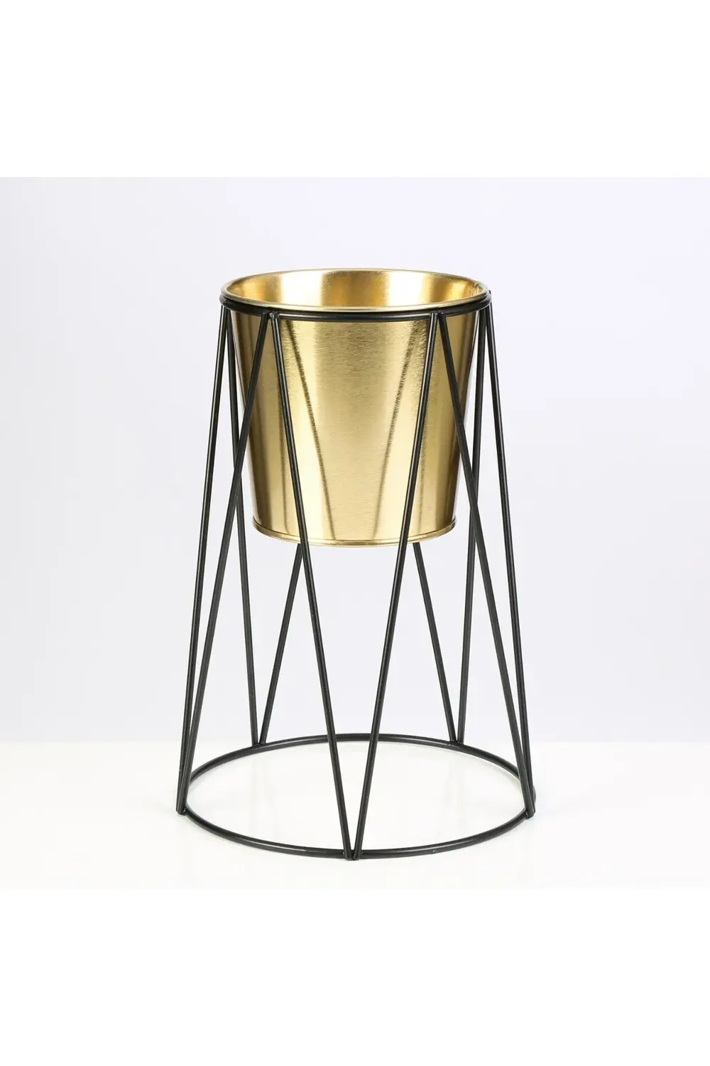 Metal Çiçek Saksısı 2 16*16*22 CM