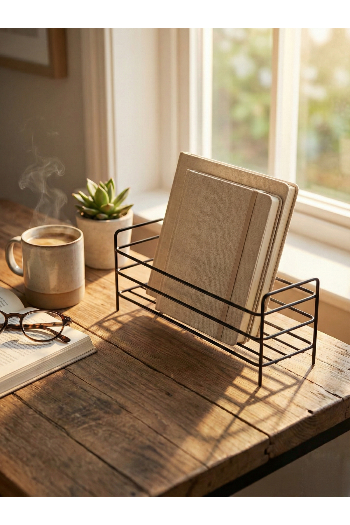 Metal Çok Amaçlı Organizer - 25 cm Mutfak, Banyo ve Masaüstü Düze