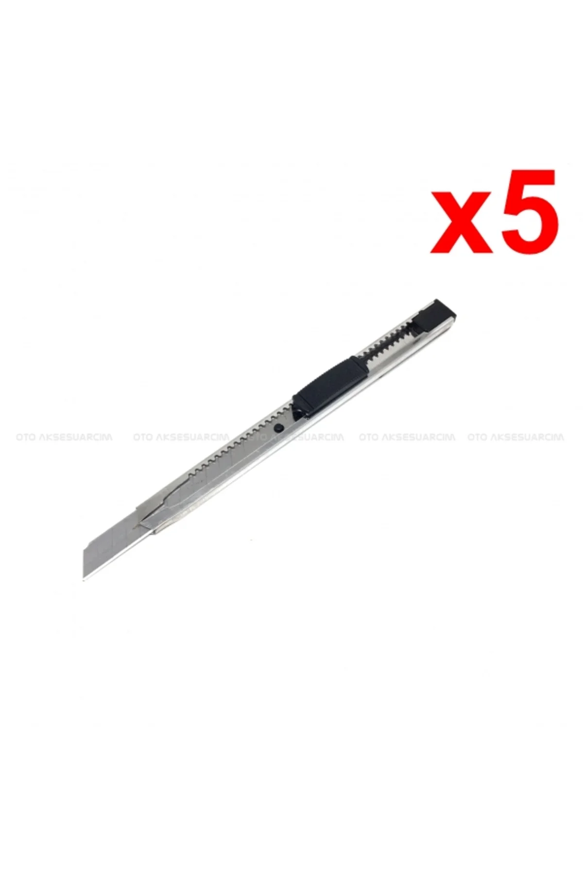 Metal Dar Maket Bıçağı İnce Falçata 9Mm 5 Adet Metal Dar Maket Bıçağı İnce Falçata 9Mm 5 Adet