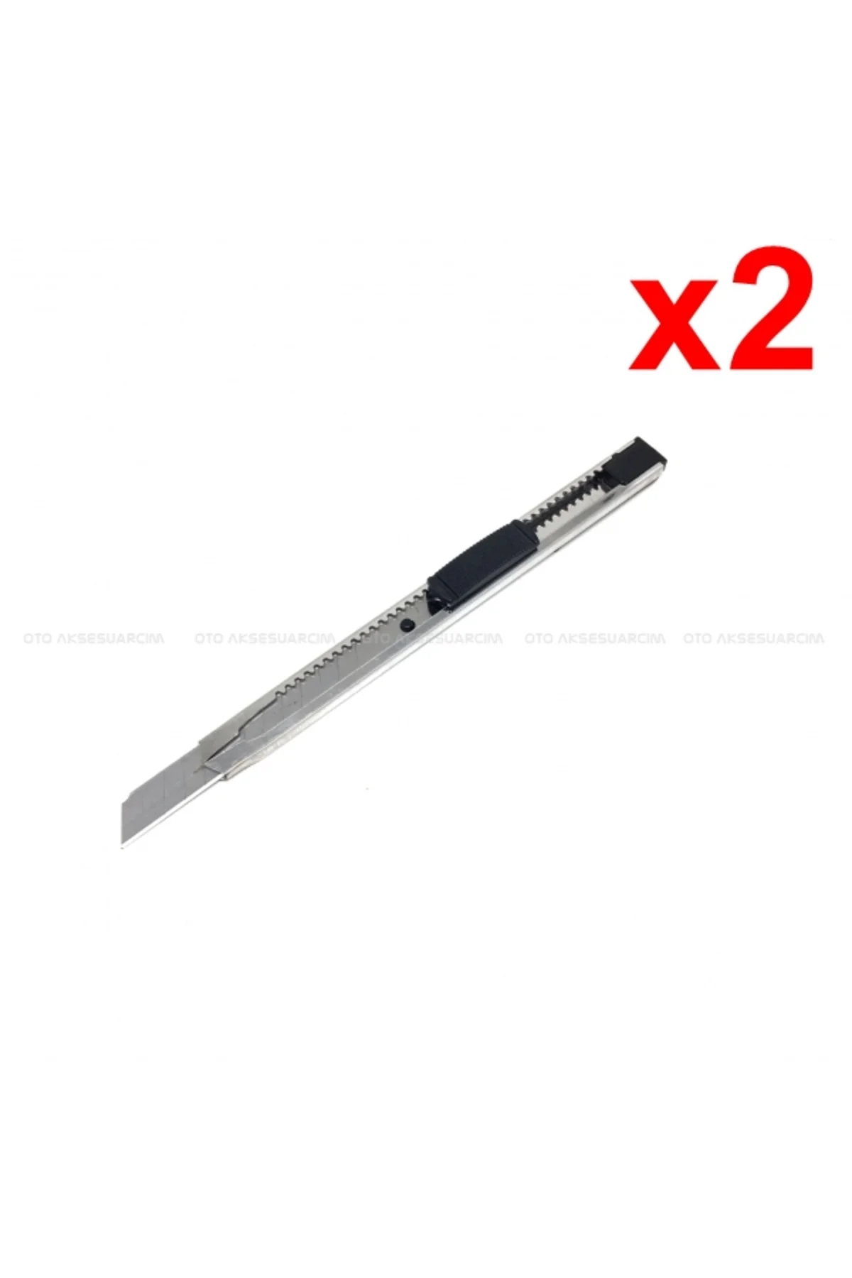 Metal Dar Maket Bıçağı İnce Falçata 9Mm 2 Adet Metal Dar Maket Bıçağı İnce Falçata 9Mm 2 Adet