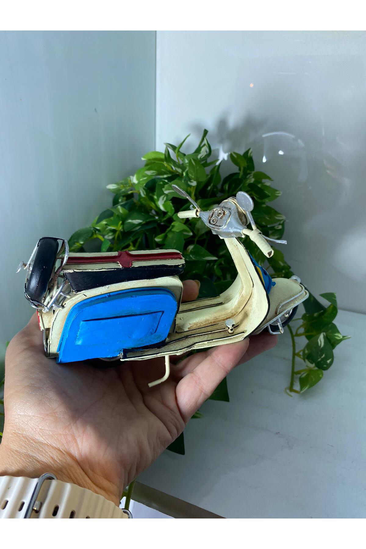 Elif Aksesuar Metal Dekoratif Vespa Motosiklet