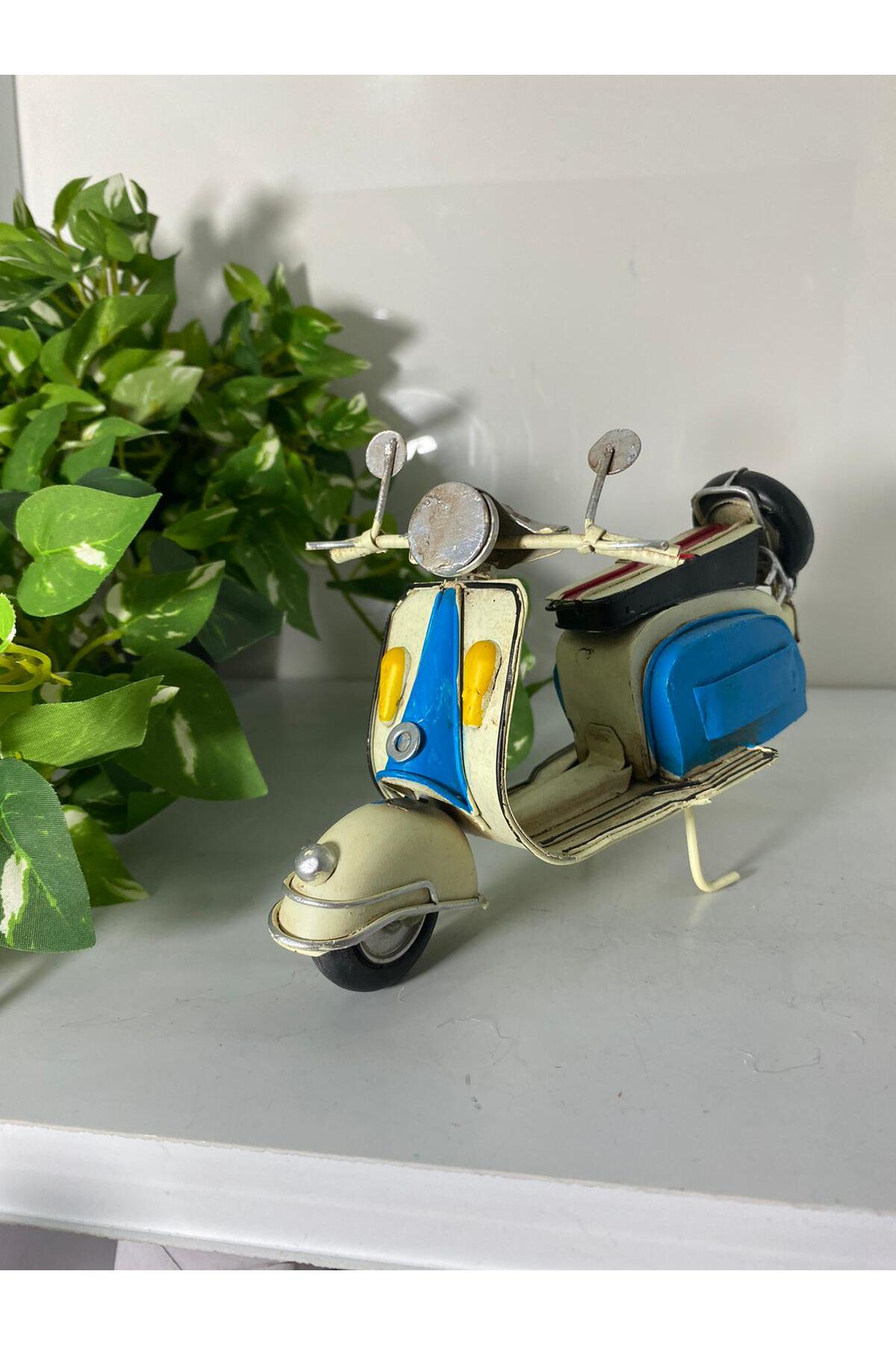 Elif Aksesuar Metal Dekoratif Vespa Motosiklet