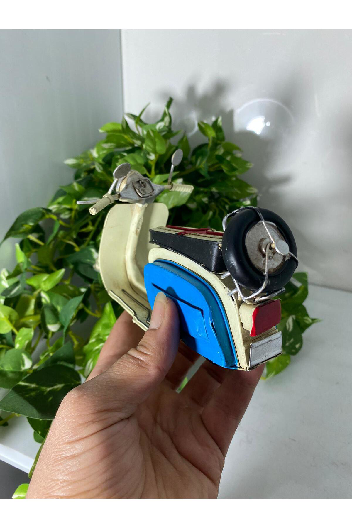 Elif Aksesuar Metal Dekoratif Vespa Motosiklet