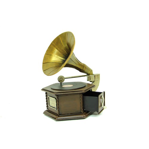 Metal Dekoratif Gramofon Metal Dekoratif Gramofon