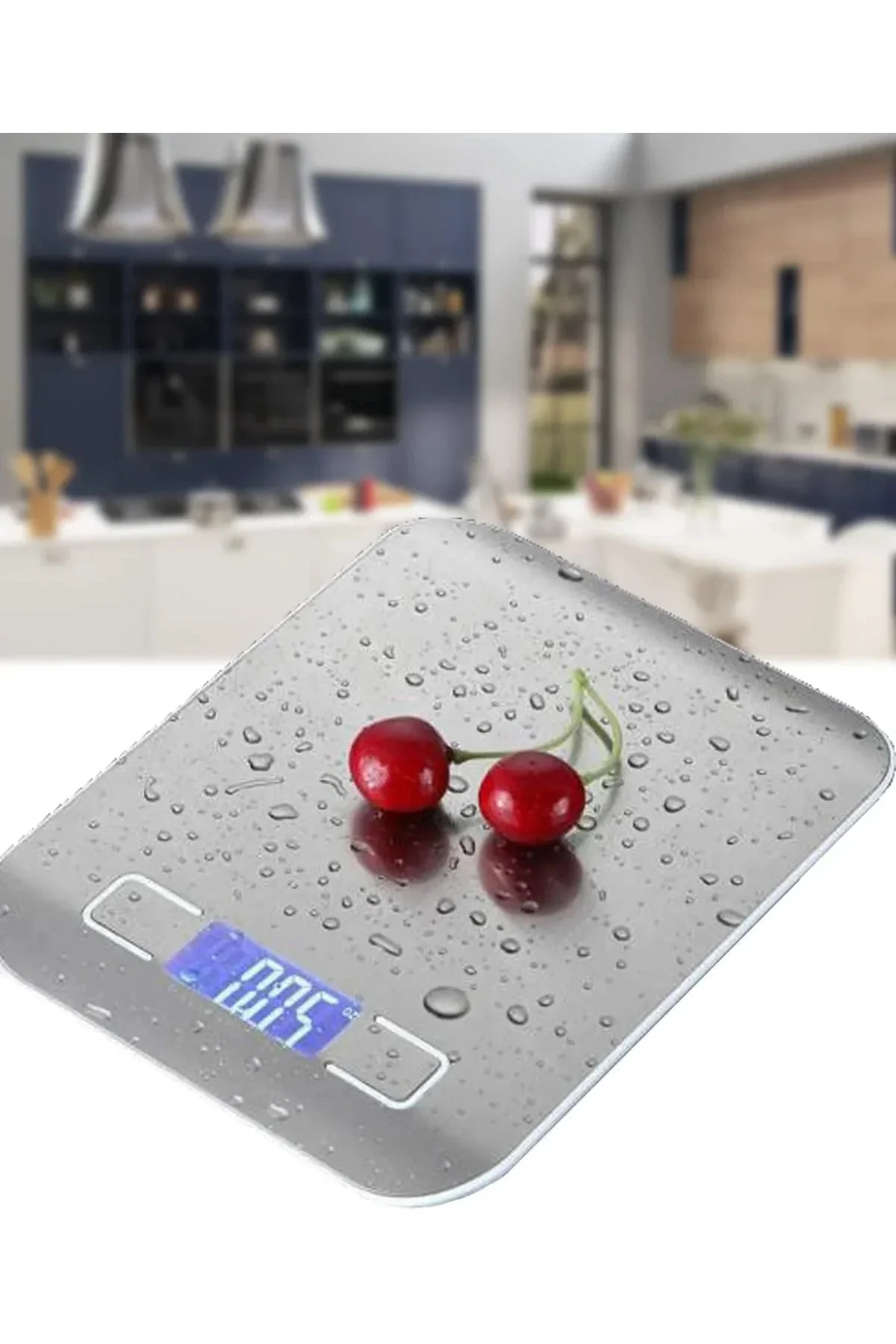 Metal Dijital Mutfak Terazisi Hassas Tartı 5 Kg Crown
