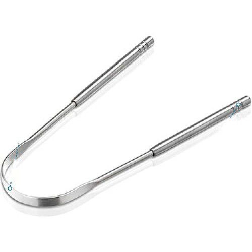 Woody Sofia Metal Dil Temizleme Aleti