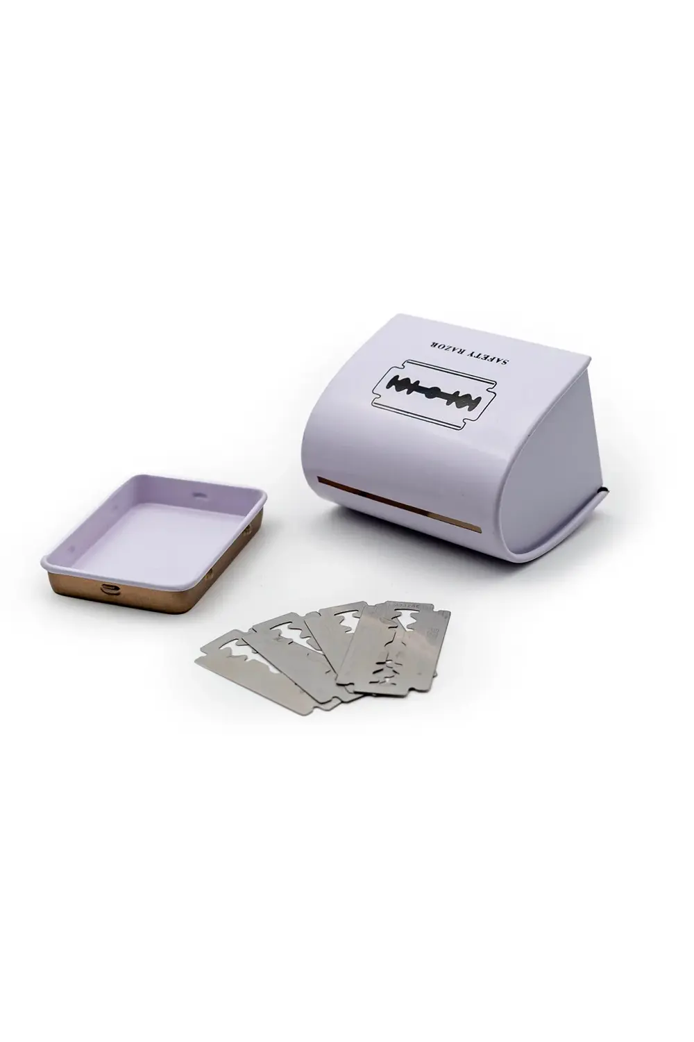 Metal Dizayn Jiletler İçin Güvenli Saklama Beyaz Atık Kutusu, Doğ