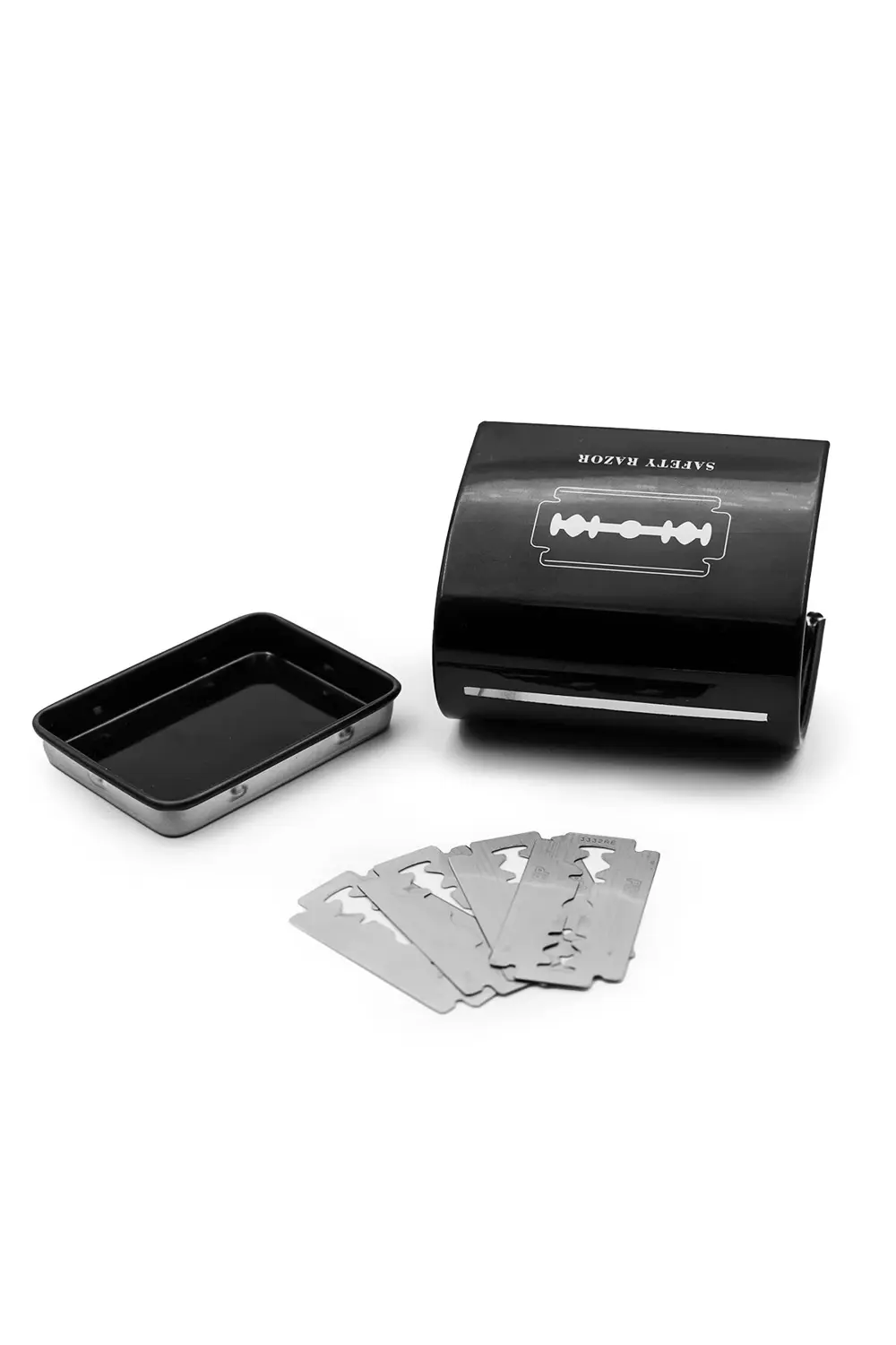 Metal Dizayn Jiletler Için Güvenli Saklama Siyah Atık Kutusu, Doğ Metal Dizayn Jiletler Için Güvenli Saklama Siyah Atık Kutusu, Doğ