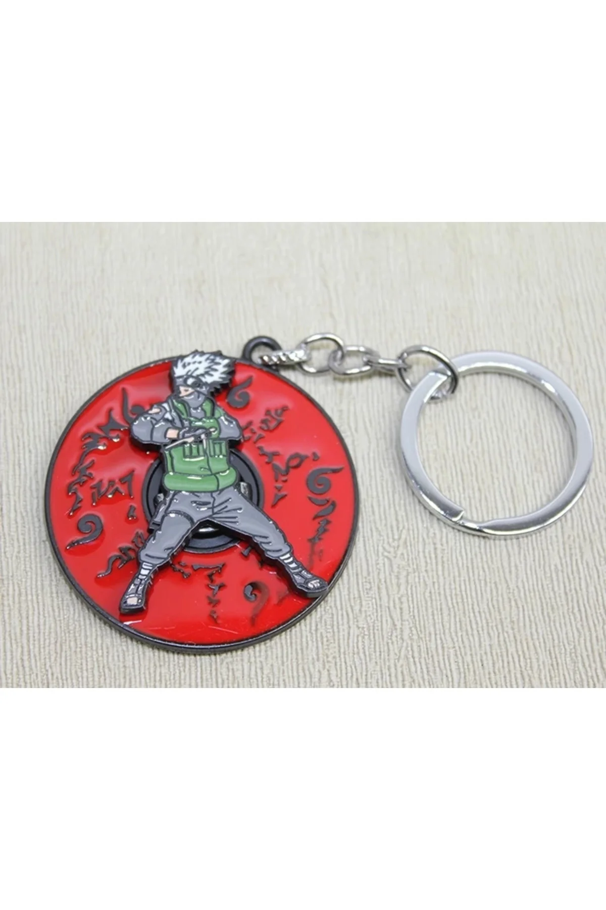 Metal Dönen Anime Figür Anahtarlık Alk3091