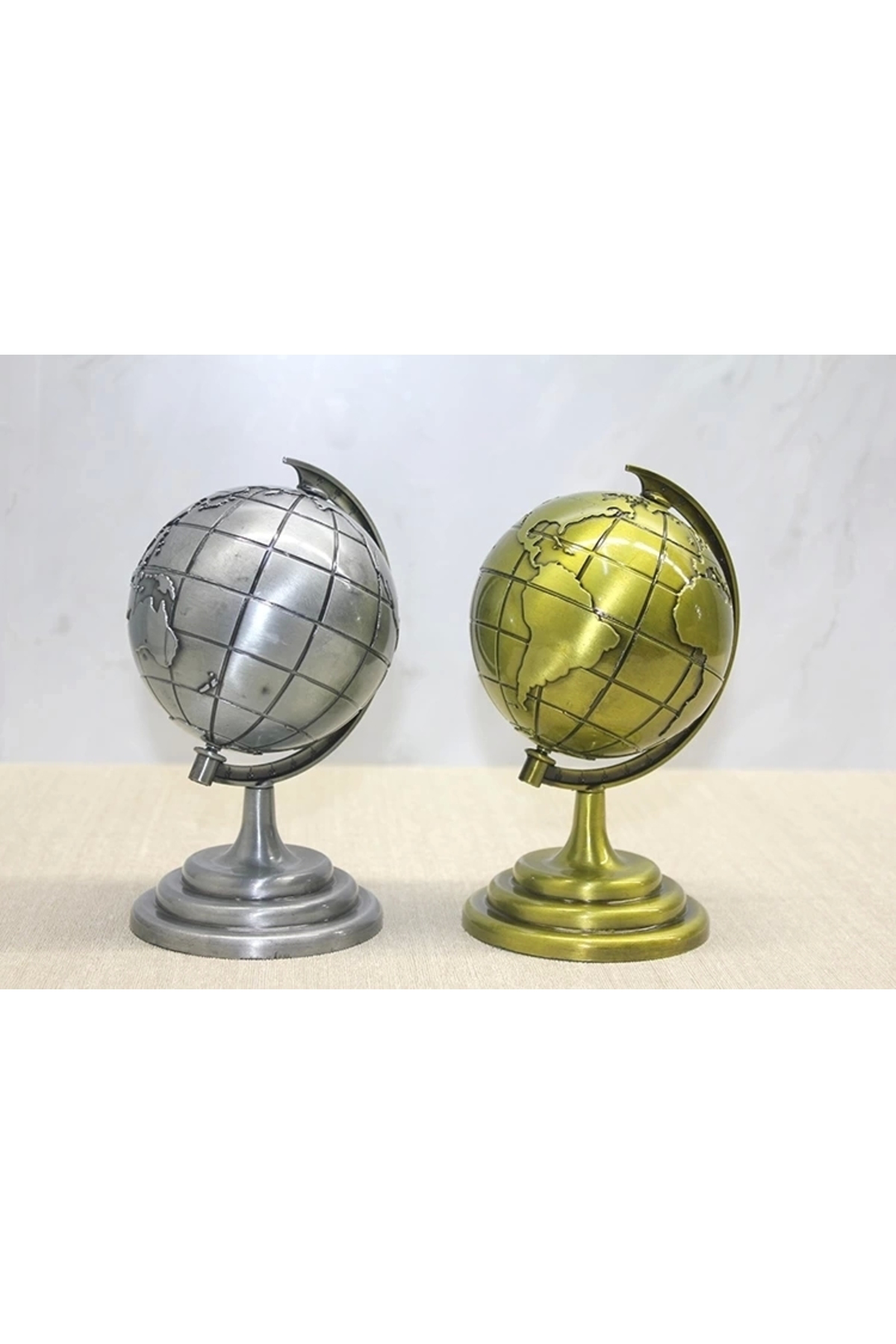 Toptan Bulurum Metal Dünya Küre Alk3471