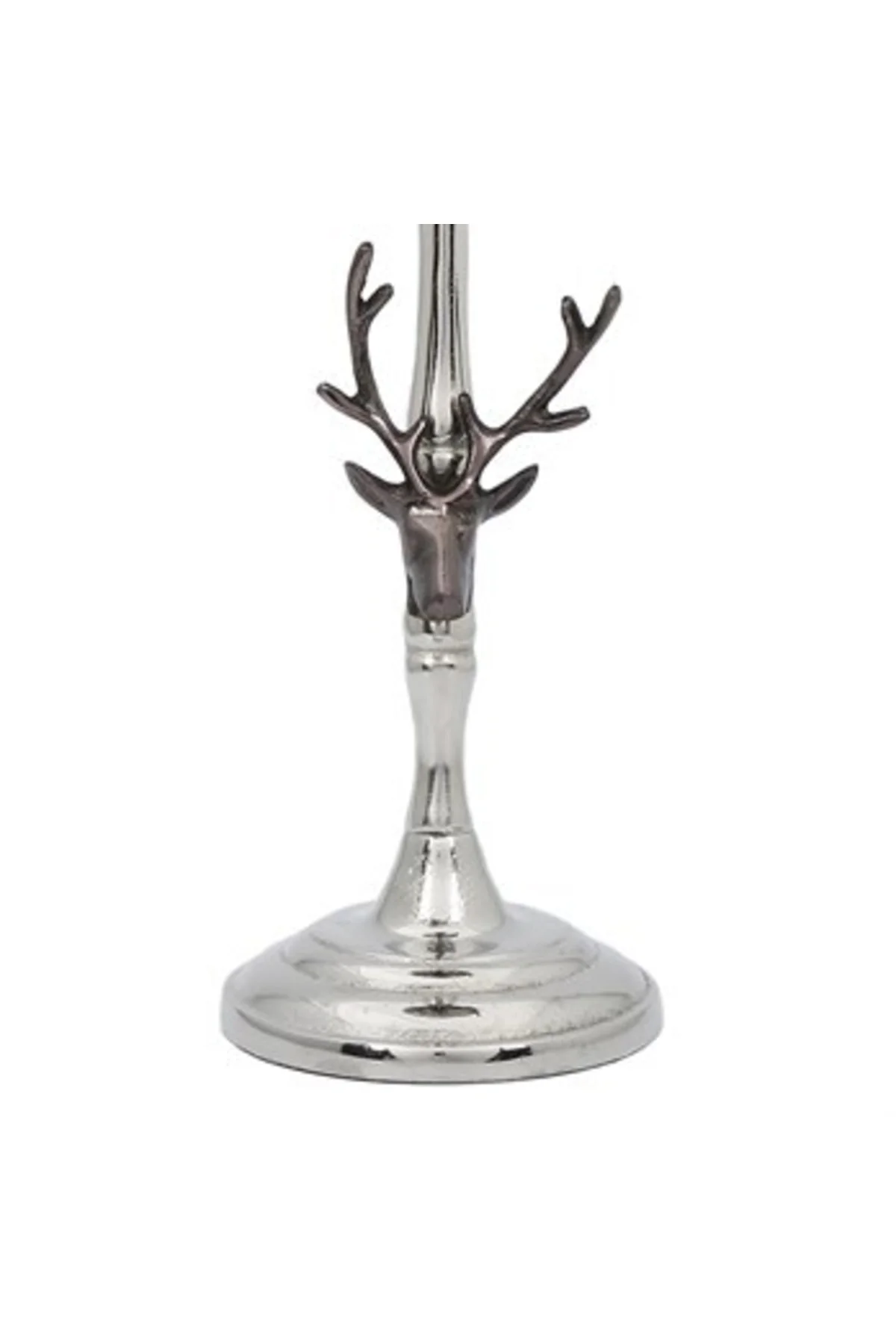 Metal Geyi Kafalı Mumluk 13x42 Cm Ak.ıj0014 Metal Geyi Kafalı Mumluk 13x42 Cm Ak.ıj0014 - Görsel 3