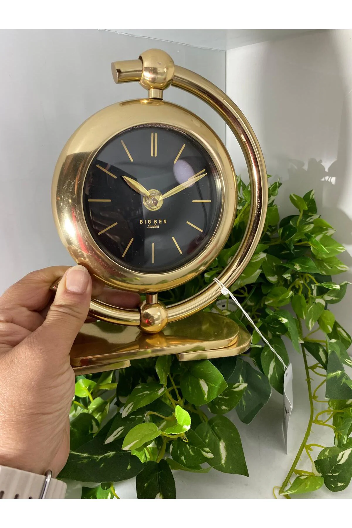 Metal Gold Lüx Masa Saati Gold Metal Gold Lüx Masa Saati Gold