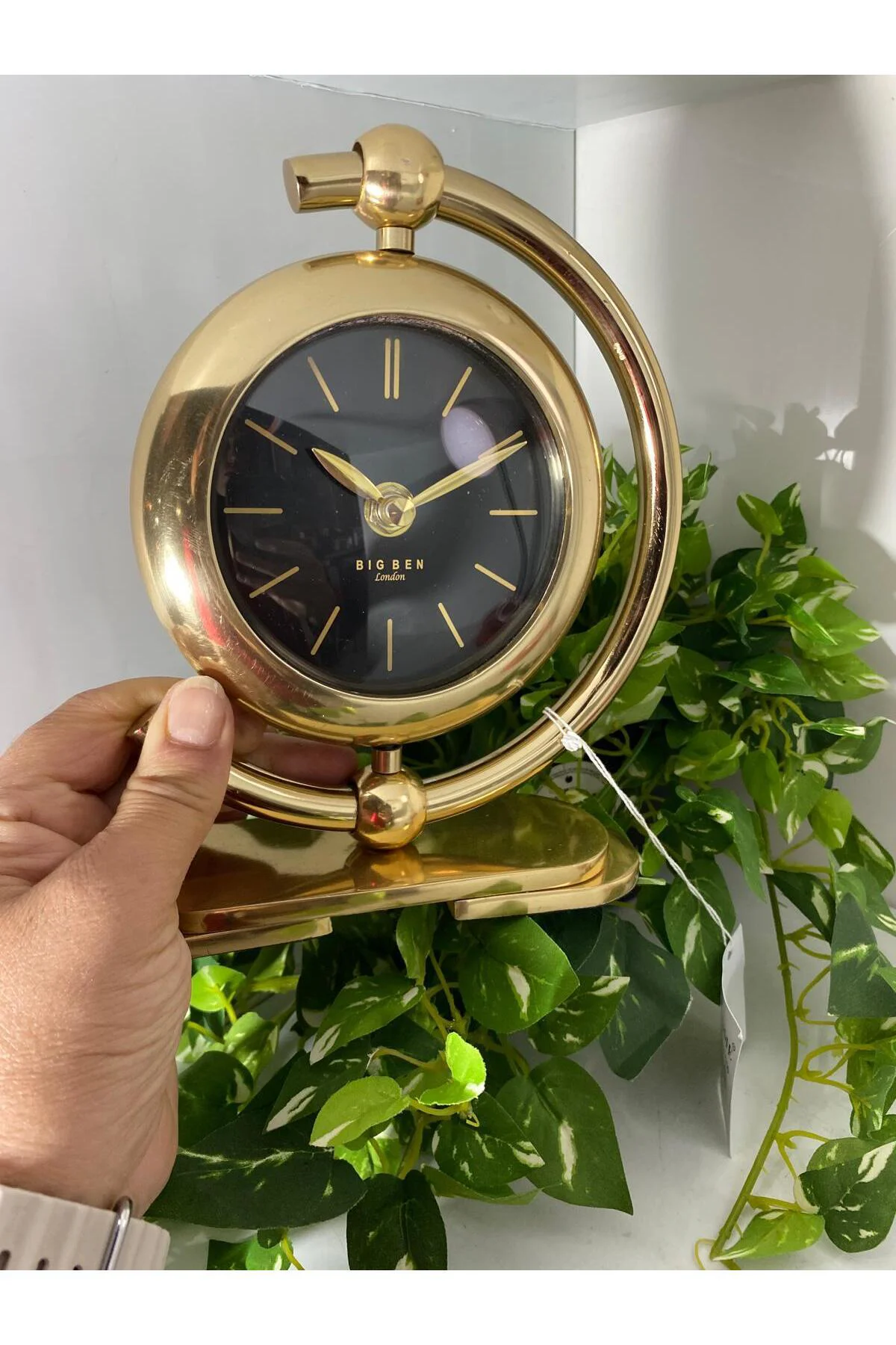 Metal Gold Lüx Masa Saati Gold Metal Gold Lüx Masa Saati Gold