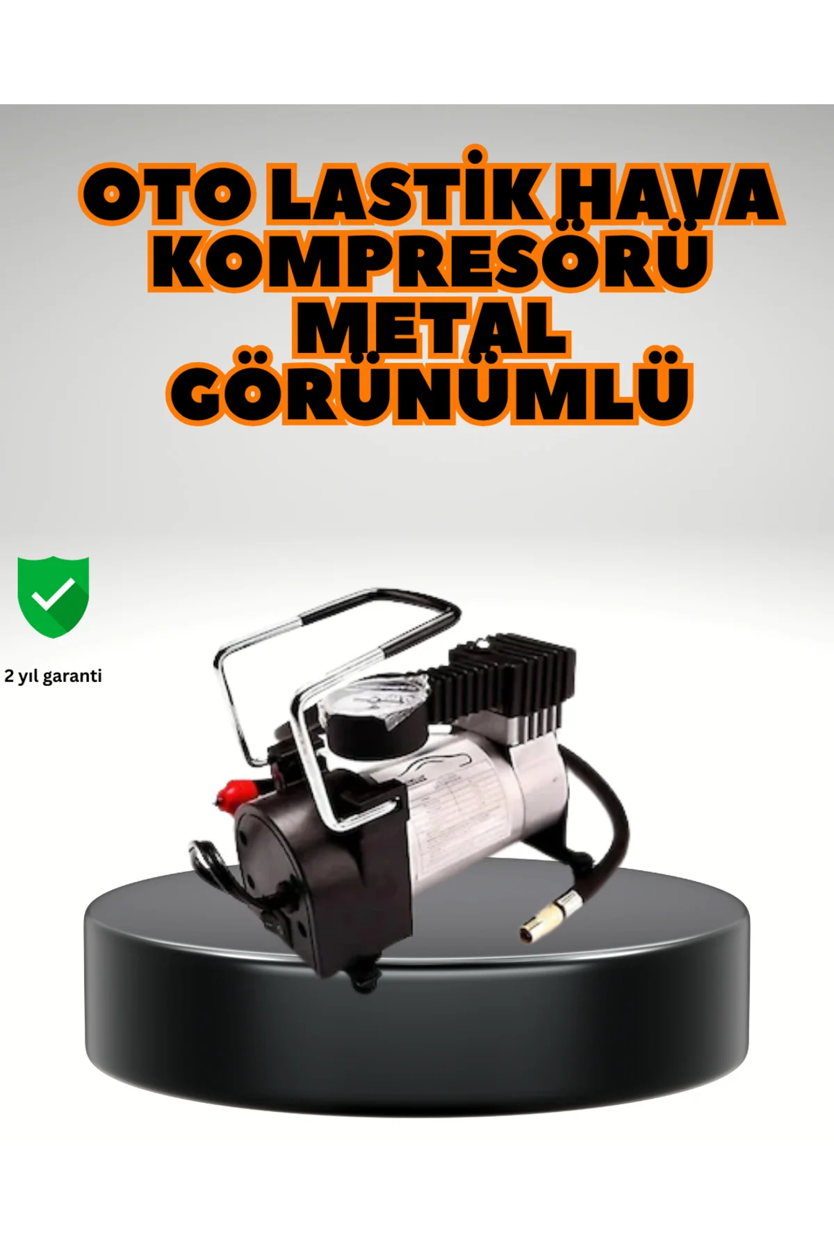 Metal Gövde Lastik Şişirme Kompresörü Suv 4X4 Uyumlu