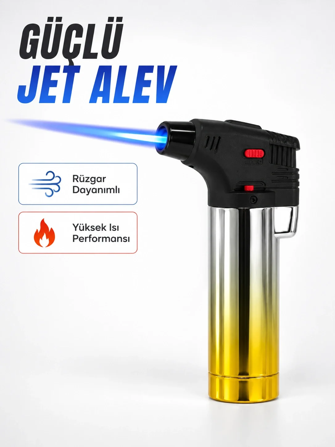 Metal Gövdeli Pürmüz Çakmak Ayarlanabilir Alevli Rüzgar Dayanıklı Tasarım Fiyatı, Yorumları ve Özellikleri