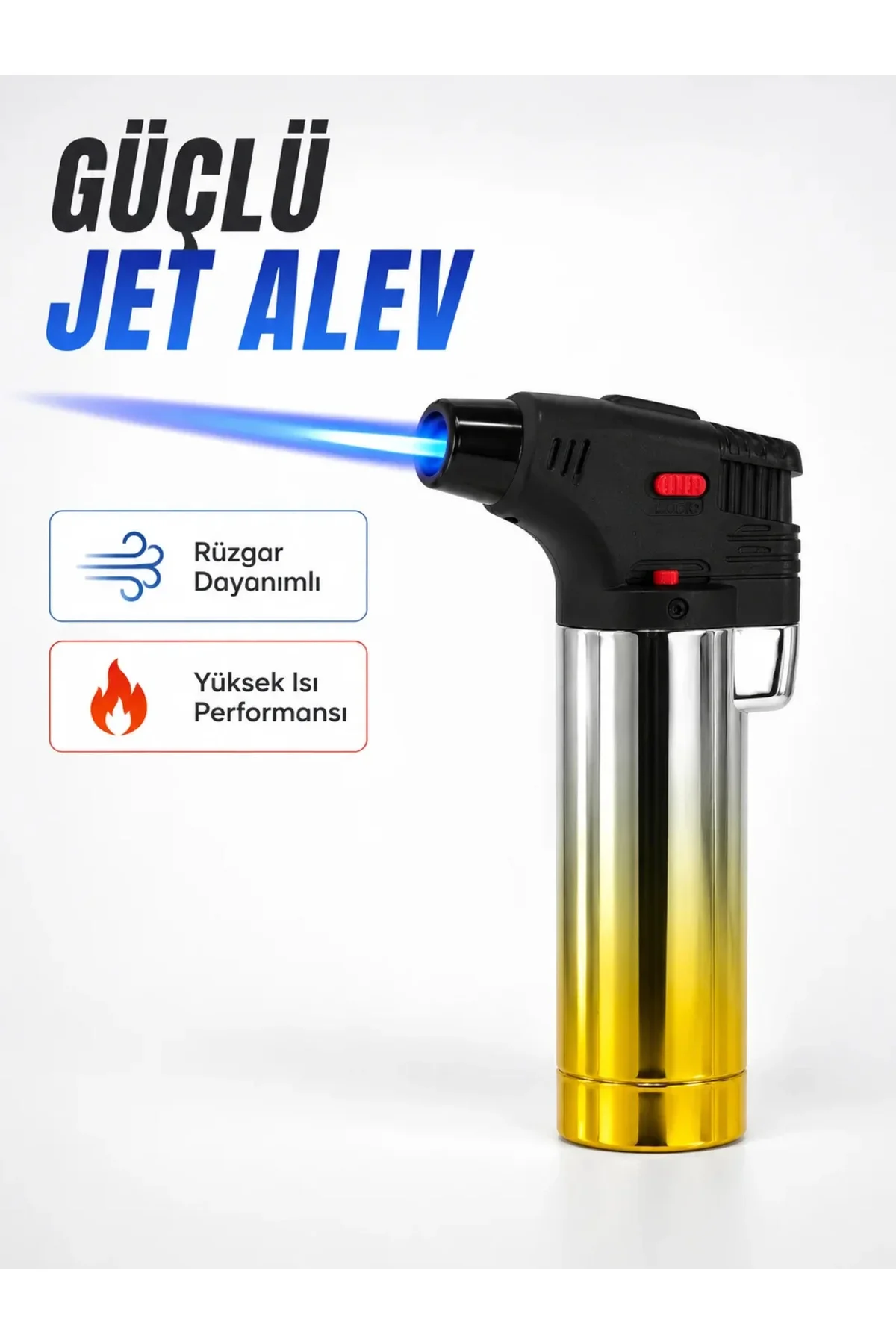 Metal Gövdeli Pürmüz Çakmak Ayarlanabilir Alevli Rüzgar Dayanıklı Tasarım Metal Gövdeli Pürmüz Çakmak Ayarlanabilir Alevli Rüzgar Dayanıklı Tasarım