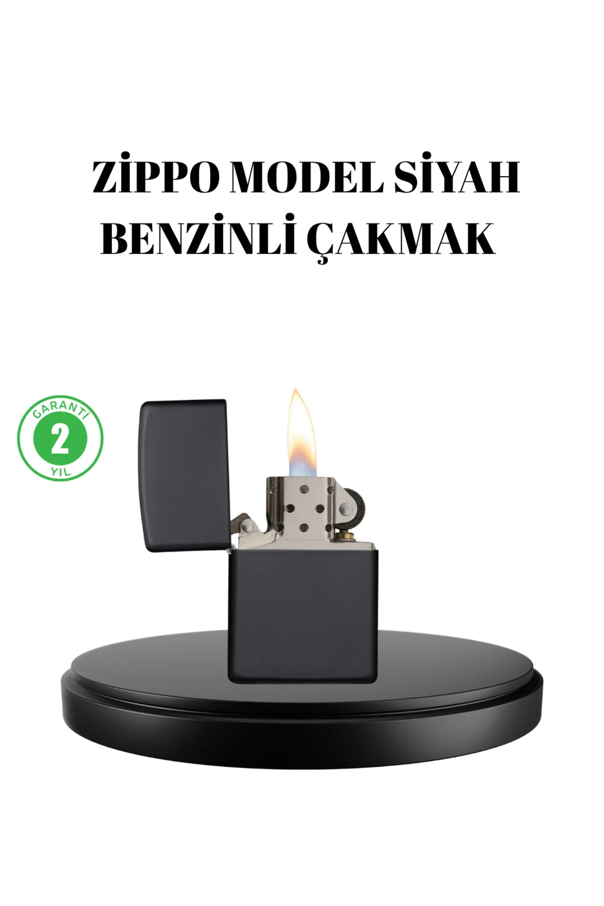 Metal Gövdeli Tasarım Çakmak Mat Yüzeyli ve Ergonomik Tutma Özell