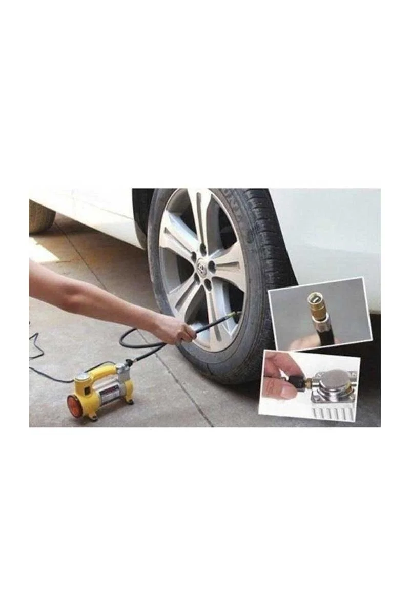Metal Gövdeli Ve Işıklı Mini Araç Hava Kompresörü Bx40 Fiyatı, Yorumları ve Özellikleri