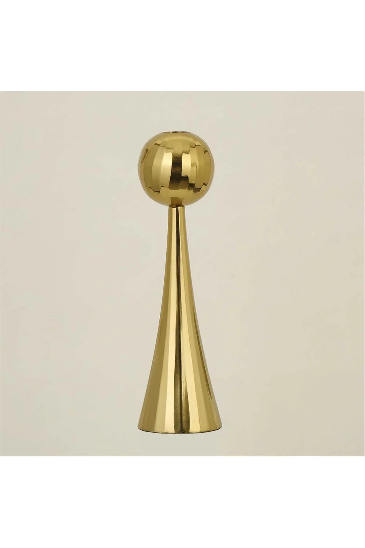 Metal Irıs Şamdan 7,75*26 Cm