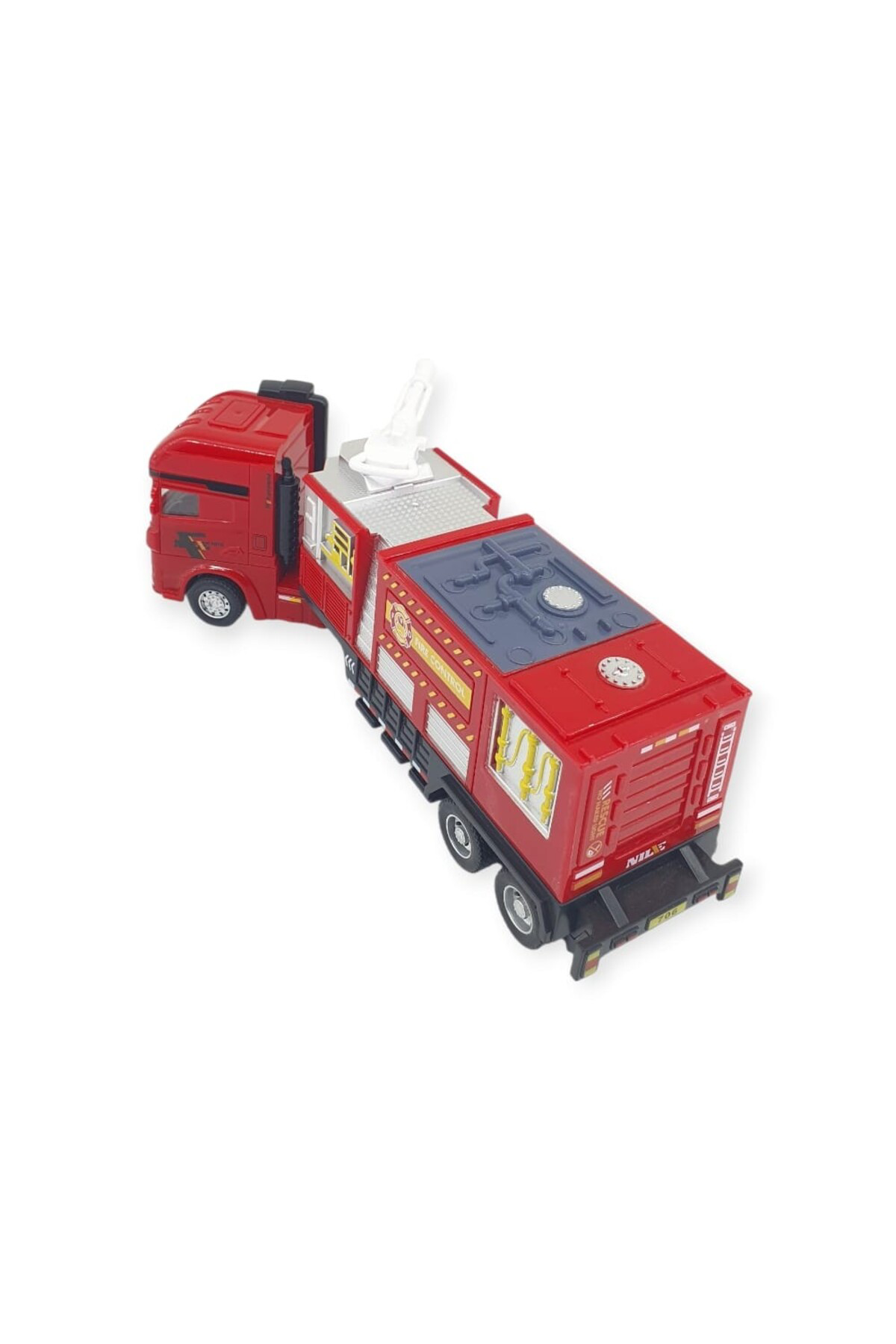 Metal İtfaiye Arabası - Arazöz 26cm - 706-45 (Lisinya)
