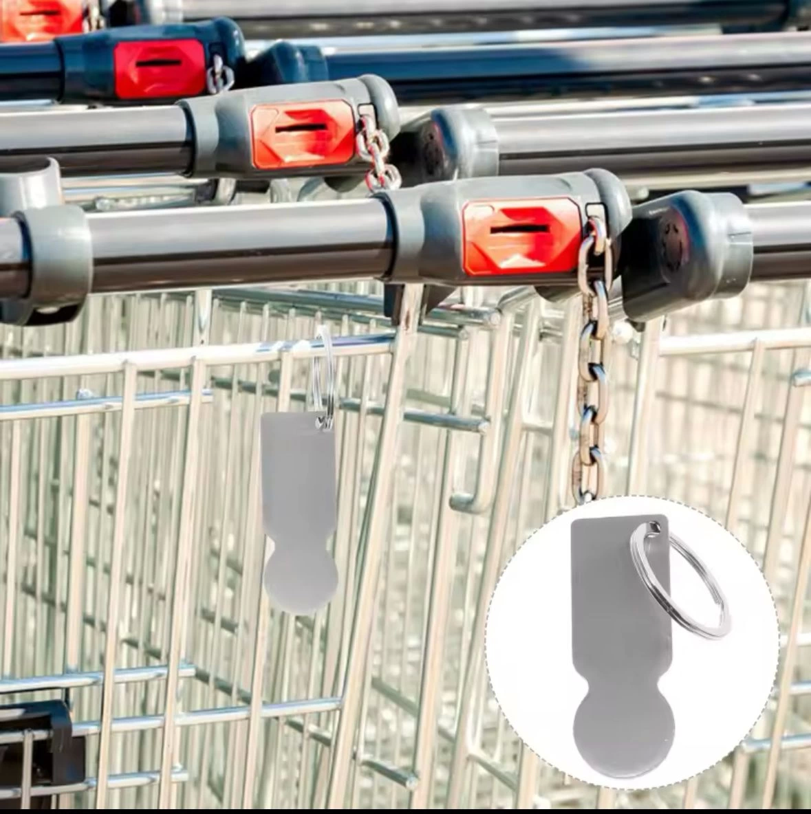 Just Cheap Store Metal Jeton Anahtarlik
