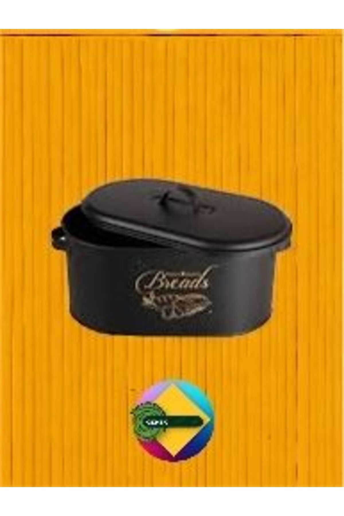 Kekikdükkan Metal Kapakli Ekmek Kutusu