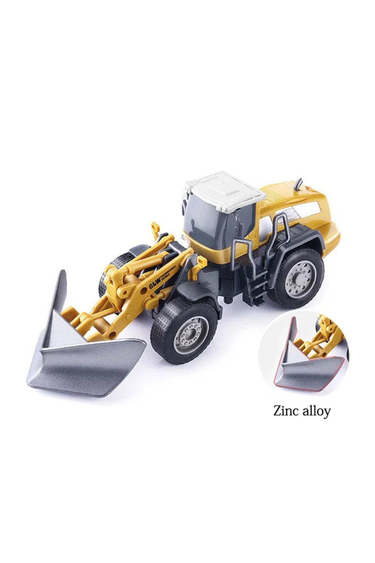 Oyuncak Store Metal Kar Küreyicisi - İş Makineleri Modelleri