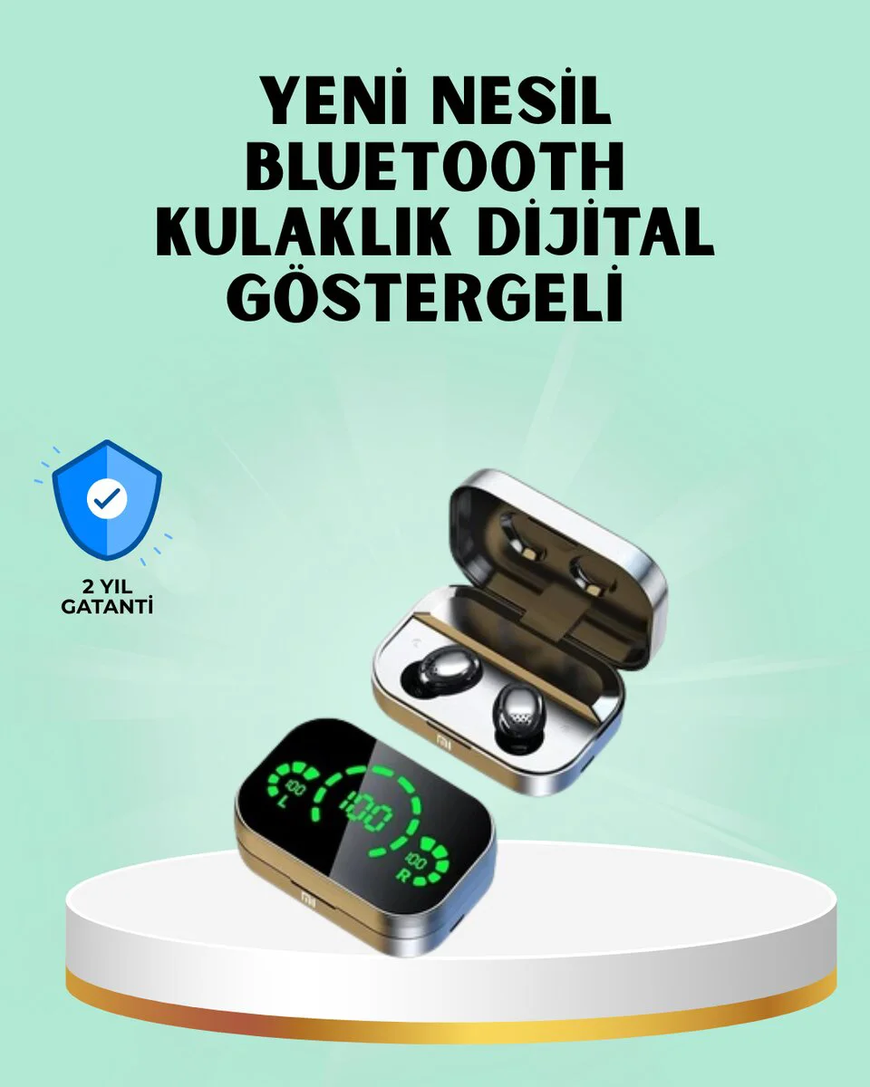 Metal Kasa Bluetooth Kulak İçi Kulaklık – Net Çağrı ve Güçlü Bağlantı | Kablosuz Müzik ve Konuşma