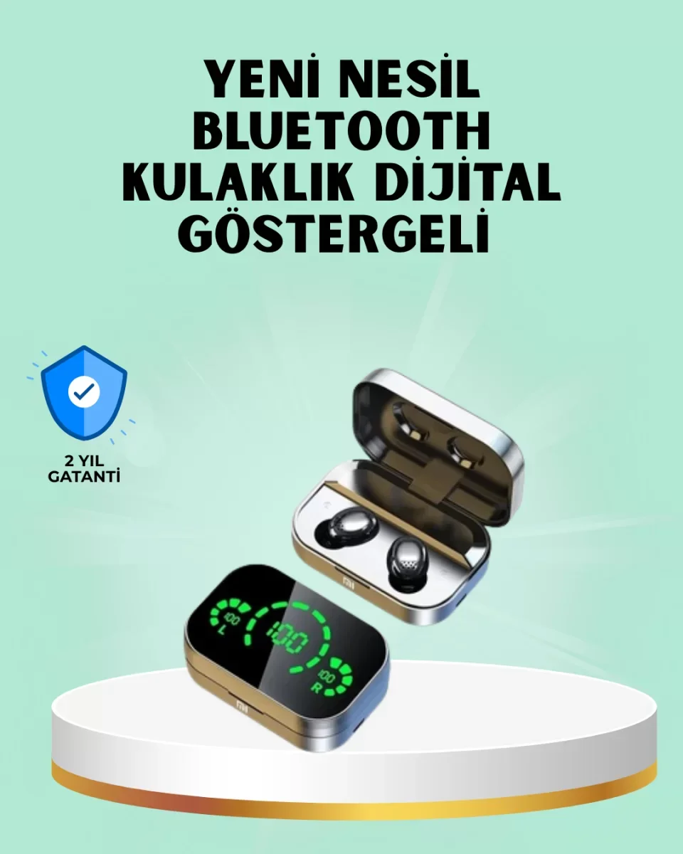 Metal Kasa Bluetooth Kulak İçi Kulaklık – Net Çağrı, Güçlü Bağlantı - Lisinya