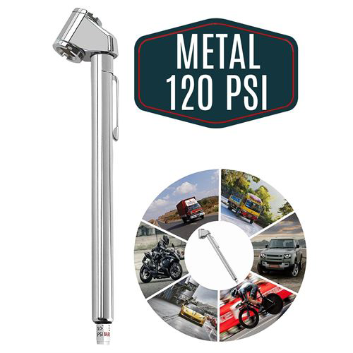 Metal Kasalı 120 Psi Lastik Hava Ölçme Saati Metal Kasalı 120 Psi Lastik Hava Ölçme Saati