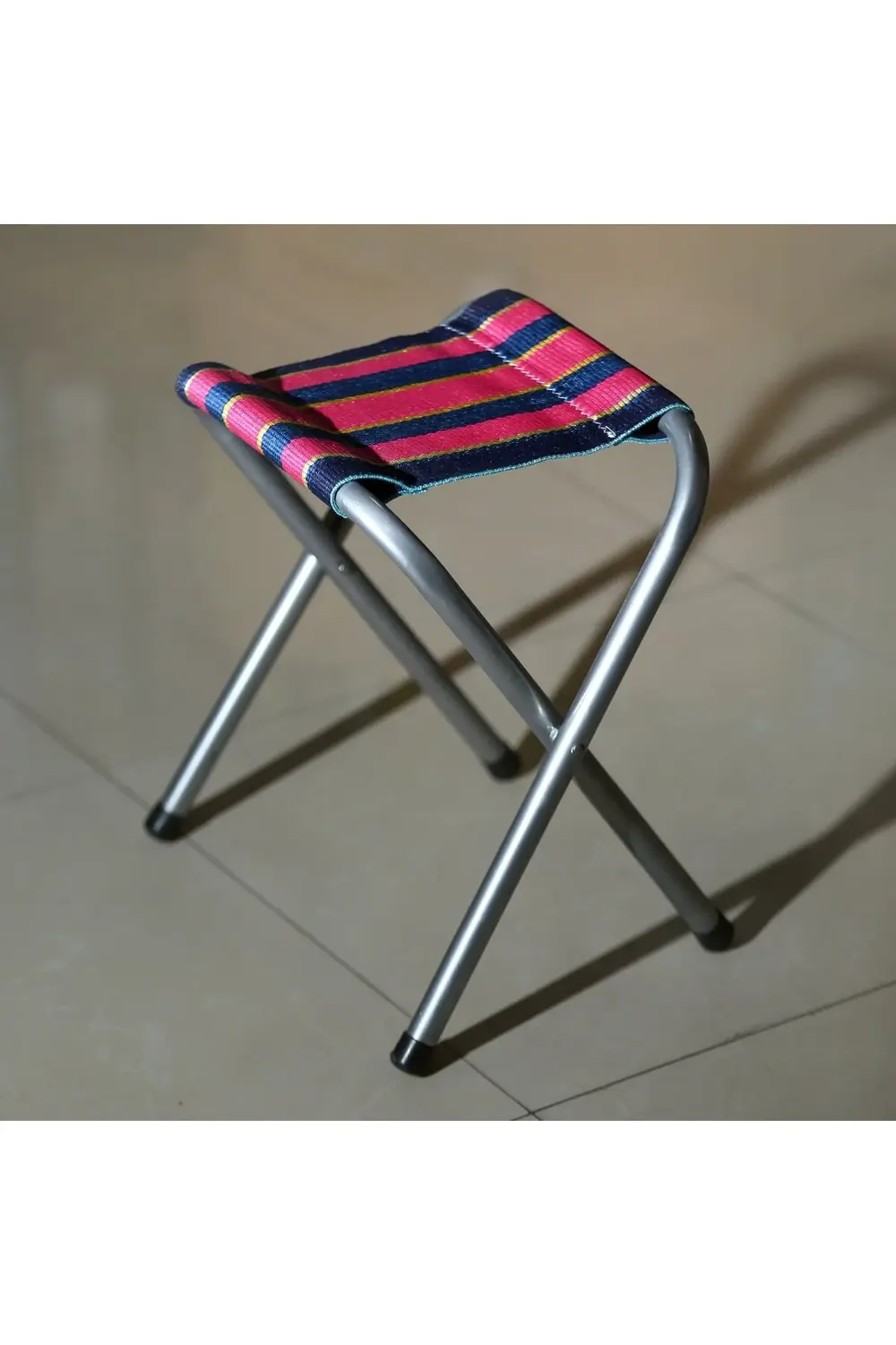 Metal Katlanır Tabure Piknik ,Balıkçı ,Plaj ,Kamp Taburesi - 2 AD