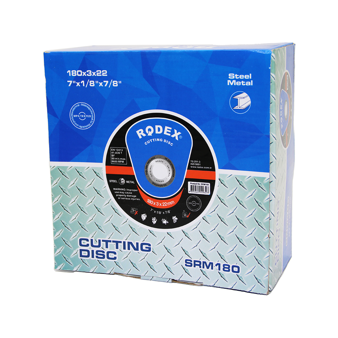 METAL KESİCİ DİSK 180X3X22MM FOR METAL