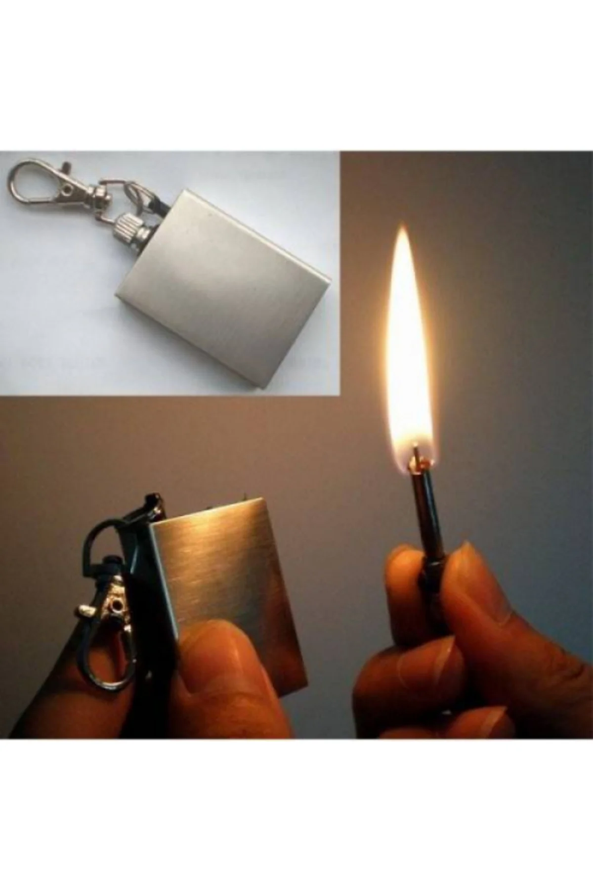 Metal Kibrit Anahtarlık