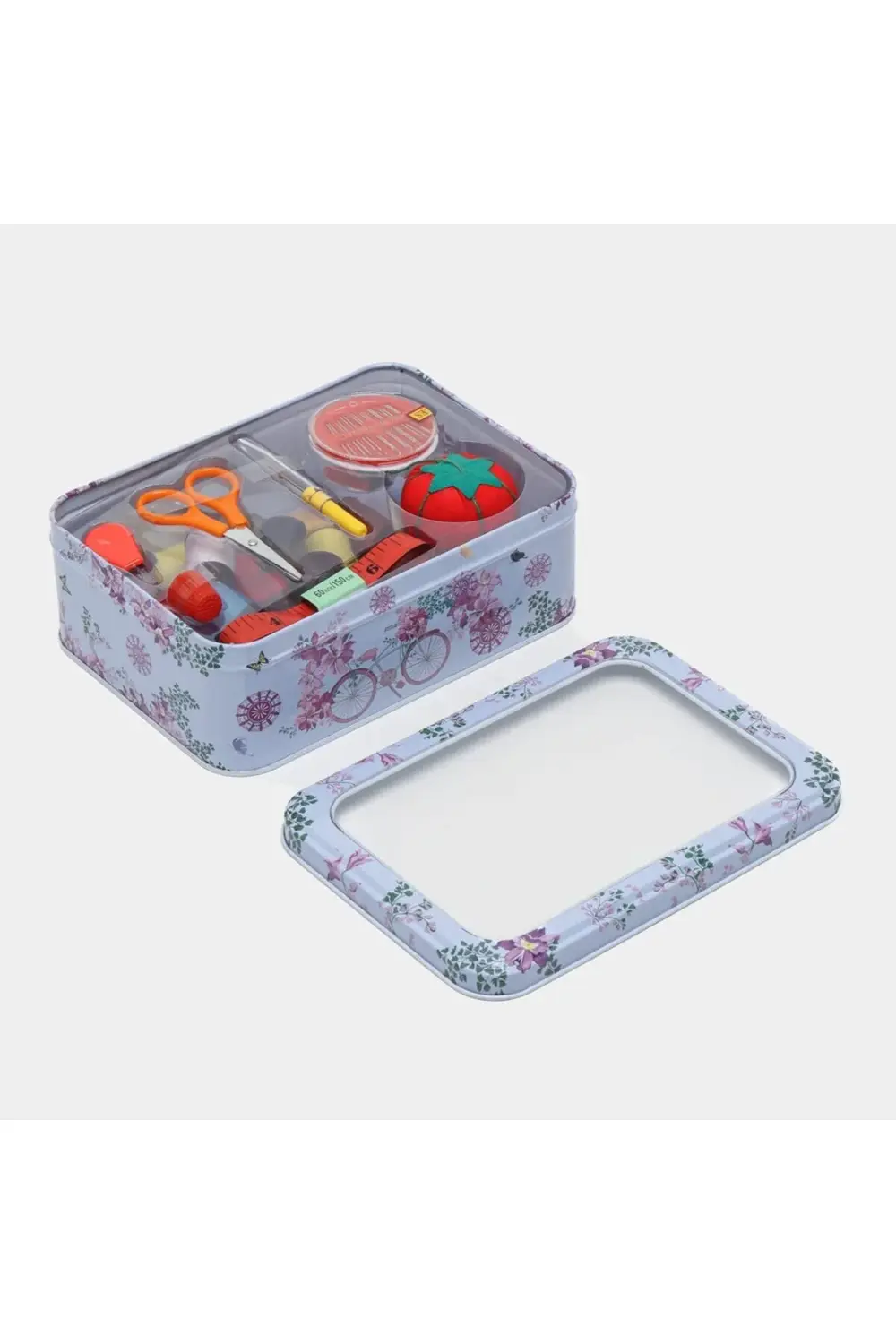 Gigi Panda Metal Kutu Dikiş Seti Mavi Kutu Gigi Panda Metal Kutu Dikiş Seti Mavi Kutu