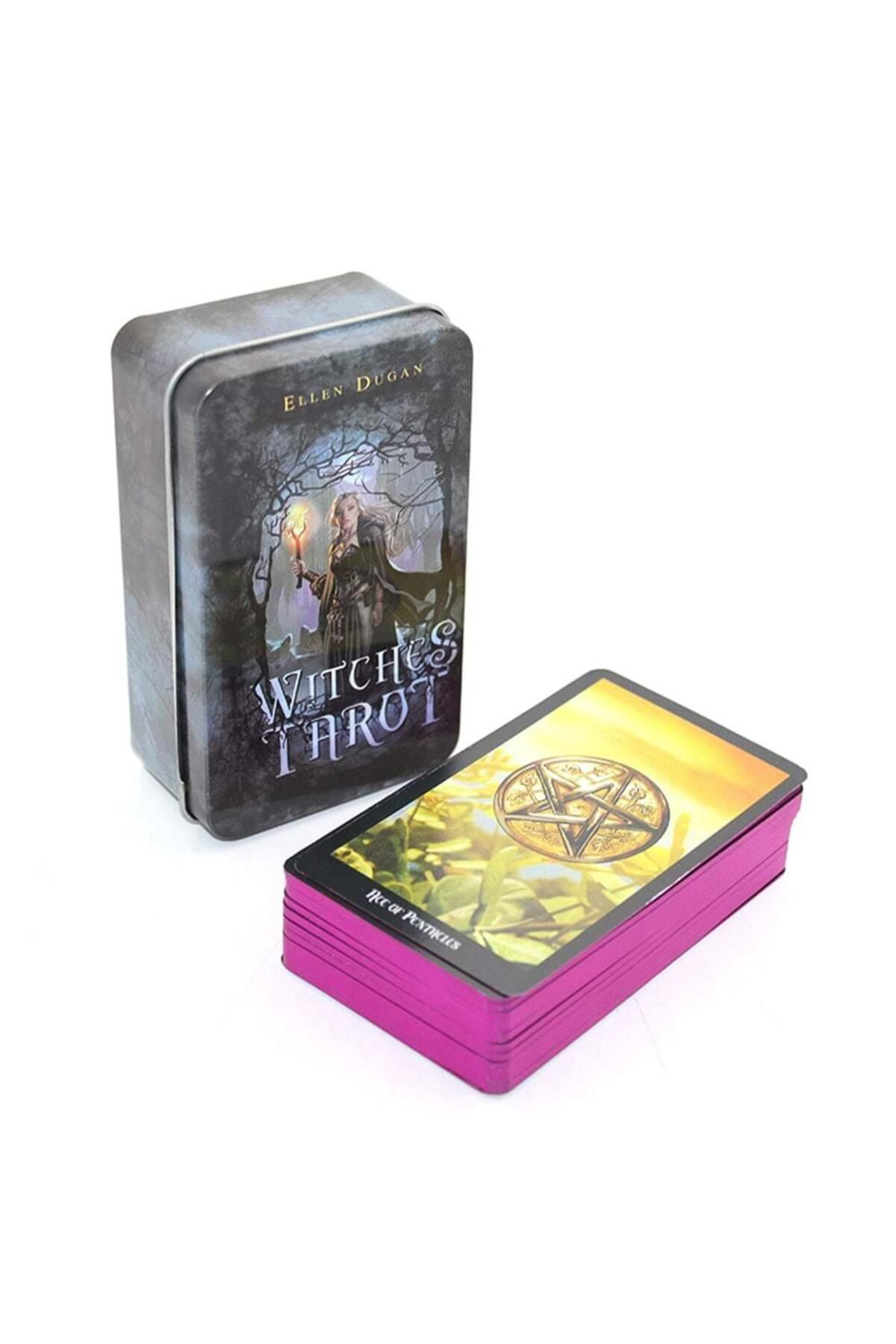 Metal Kutulu Tarot Kartı