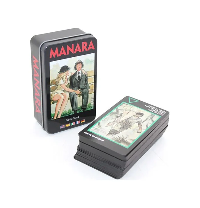 Metal Kutulu Tarot Kartı Manara