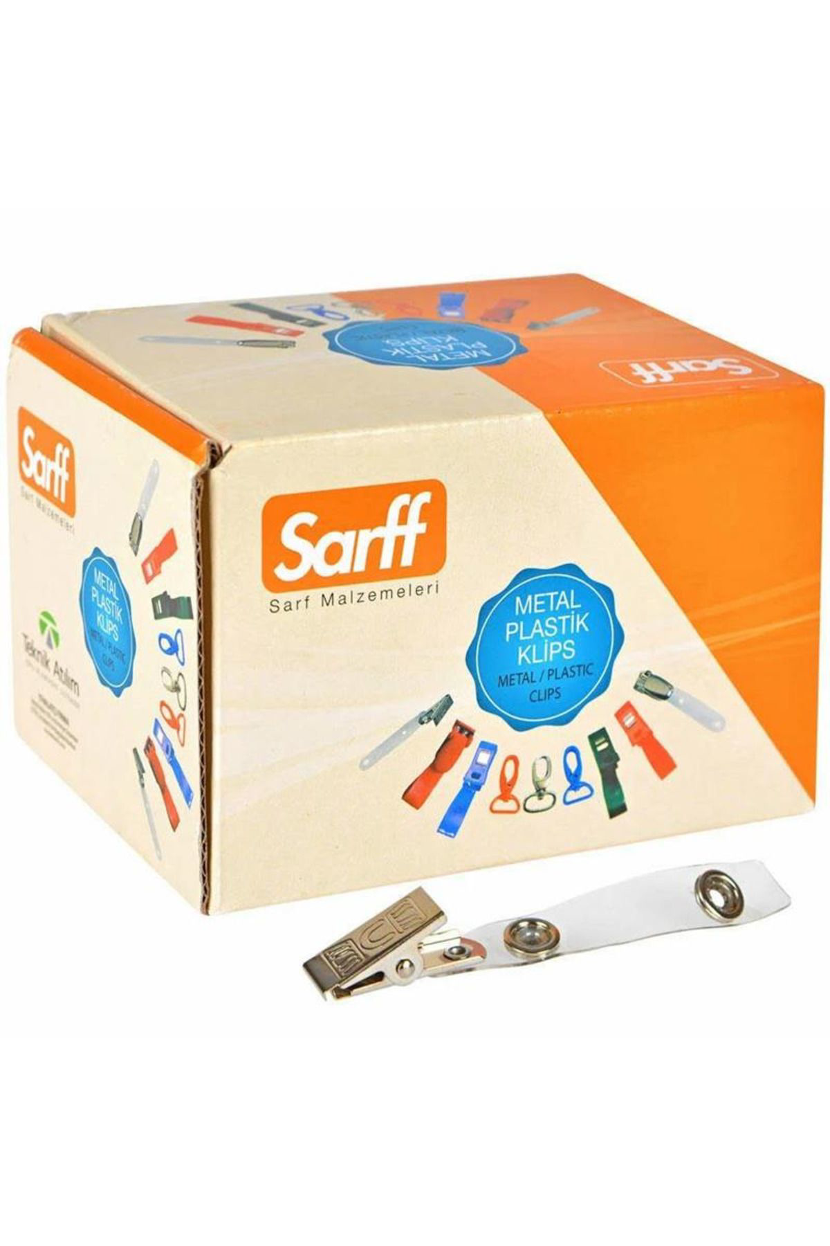 Metal Maşalı Klips - 100adet