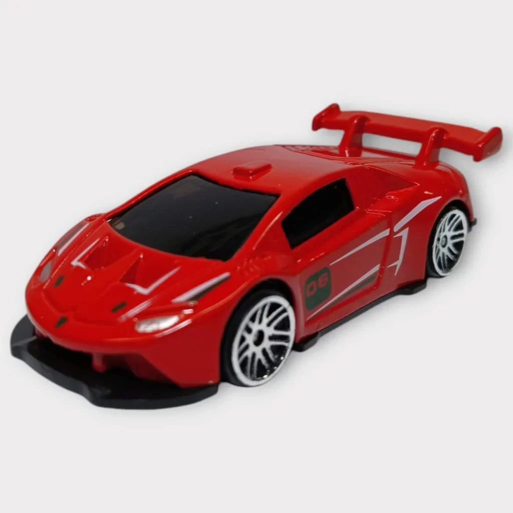 Metal Mini Arabalar  8 cm - Kırmızı - 3 (Lisinya)