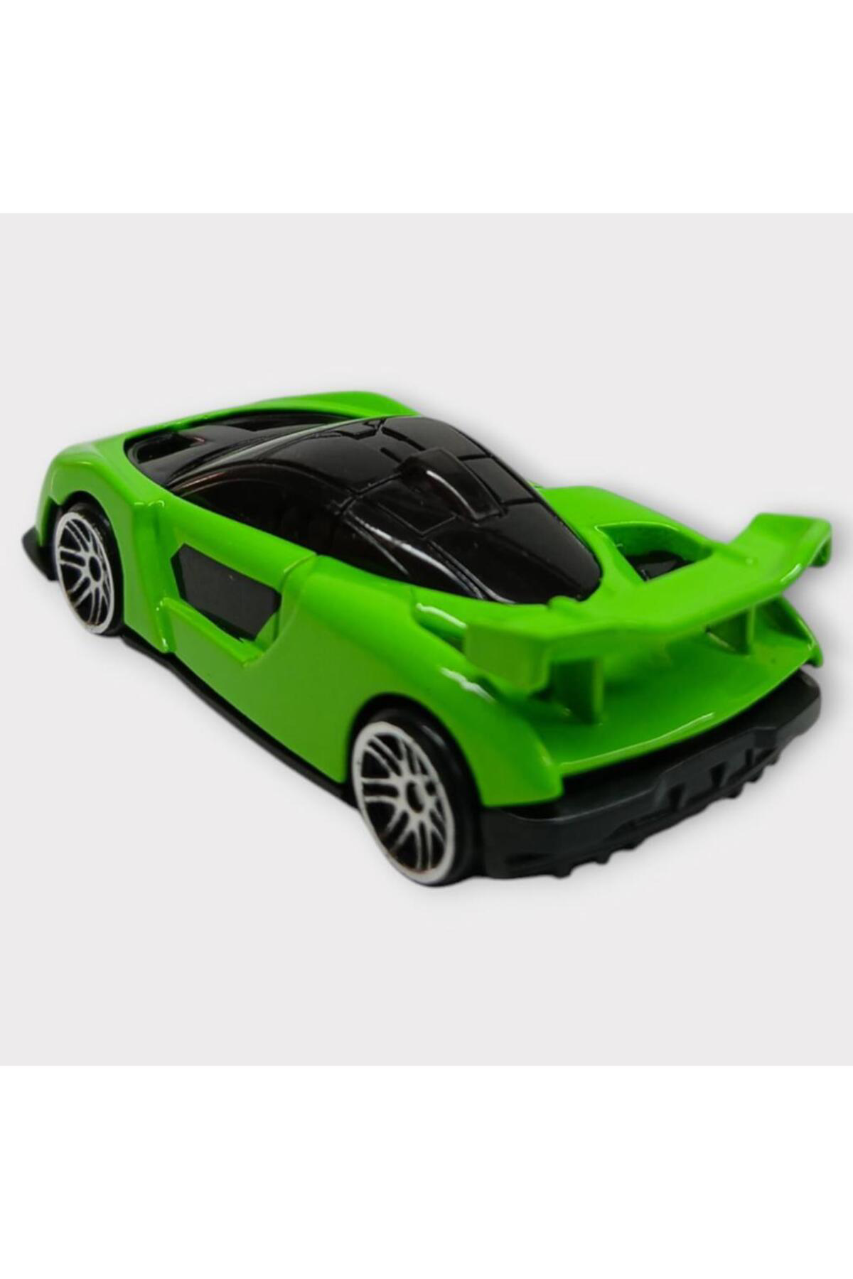 Kapsulavm Metal Mini Arabalar 8 Cm - Yeşil - 1