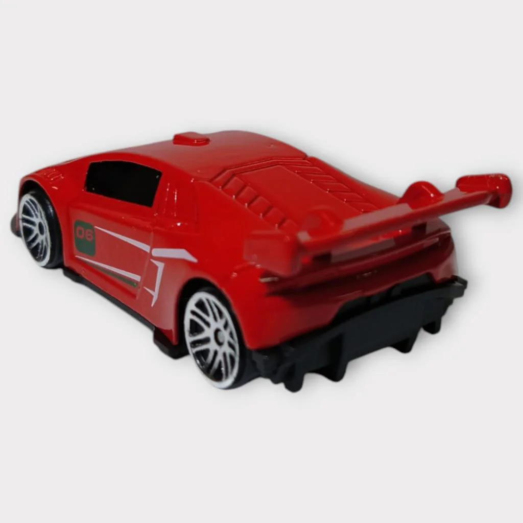 Metal Mini Arabalar  8 cm - Kırmızı - 3 - 1 ADET