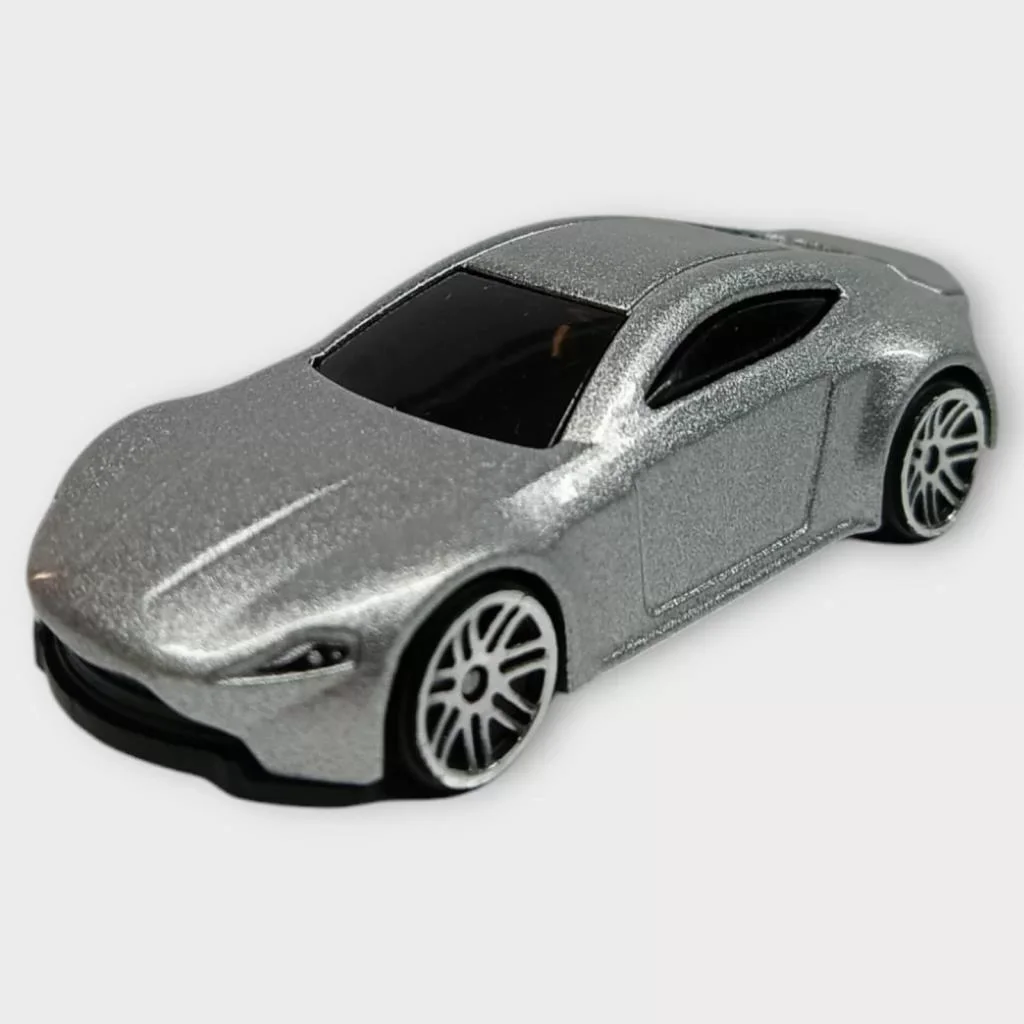 Metal Mini Arabalar  8 cm - Gri - 1 (Lisinya)